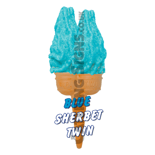 Blue Sherbet - Twin Cone