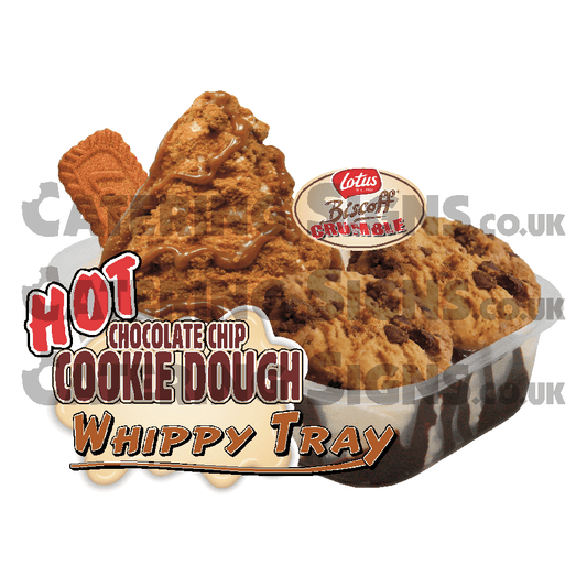 Lotus Biscoff Crumble - Warm Cookie Dough