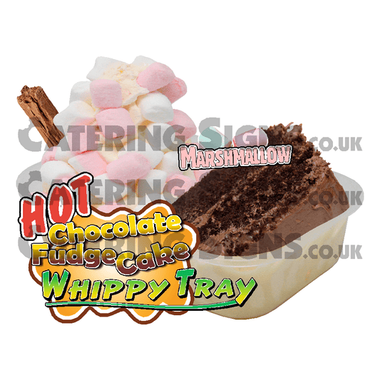 Marshmallow Warm Chocolate Fudge Cake